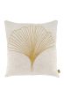 Zusss kussen ginkgo blad 45x45 cm peper en zout