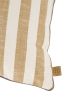 Zusss kussen hartje streep 60x35 zand/camel