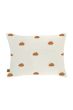 Zusss kussen lief klein wonder 25x35 wit/camel