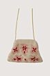 Zusss geborduurd bloem tasje-One Size