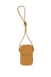 Zusss telefoon tasje vega leer camel