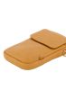 Zusss telefoon tasje vega leer camel
