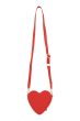 Zusss hartvormige tas vega leer rood