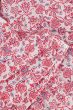 Zusss print jurk met 3/4 mouwen multicolor