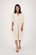 Zusss mousseline tuniek met kraag off white