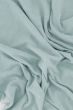 Zusss lange t-shirt jurk met split vergrijsd blauw