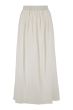 Zusss lange katoenen rok met borduur off white