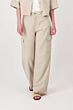 Zusss cargo broek wijd model sand
