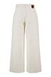 Zusss wideleg jeans gekleurd off white