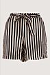 Zusss streep short met riem