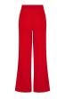 Zusss crincle broek recht model rood