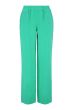 Zusss linnen broek recht model turquoise