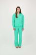 Zusss linnen broek recht model turquoise