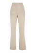 Zusss streep broek wijd model off white / ecru