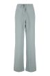 Zusss broek van crinkle stof vergrijsd blauw