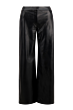 Zusss faux glans leren wideleg zwart