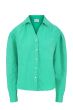 Zusss linnen blouse turquoise