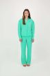 Zusss linnen blouse turquoise