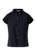 Zusss modal blouse mouwloos zwart