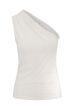 Zusss assymetrische top off white