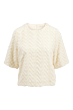  Zusss feather jacquard top