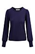 Zusss top met lange mouwen en col shimmer