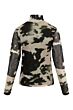 Zusss mesh top met vlekkenprint