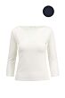 Zusss basic boothals top met stretch