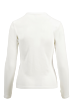 Zusss basic rib ronde hals top met stretch