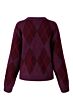 Zusss trui met lurex ruit