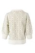 Zusss pofmouw trui met lurex nordic jacquard
