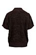 Zusss mouwloze trui met lurex jacquard