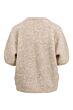 Zusss boucle trui met ronde hals