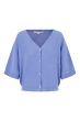 Zusss fijnbrei vestje lavenderblauw