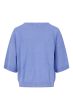 Zusss fijnbrei vestje lavenderblauw