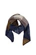 Zusss triangle sjaal met ruit-One Size