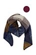 Zusss triangle sjaal met ruit-One Size
