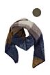 Zusss triangle sjaal met ruit-One Size
