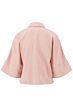 Zusss boxy model blouse met zakken pink
