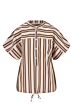 Zusss gestreepte blouse met korte mouw