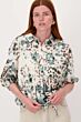 Zusss blouse met gevlekte print