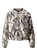 Zusss jacquard glans jasje