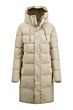 Zusss lange bubblecoat met teddy details