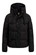 Zusss korte bubblecoat met teddy details