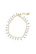 Zusss armband druppels zomerblauw