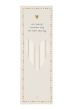 Zusss doosje met 10 smalle kaarsjes 17cm off white-One Size