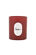 Zusss geurkaars glas love rood