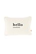 Zusss kussen hello sunshine gekleurde bies 35x25cm