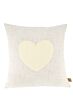 Zusss kussen tufted hart 45x45cm