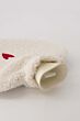 Zusss kruik teddy wit/rood